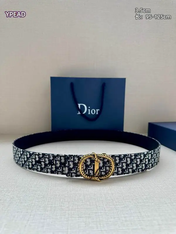 Dior belt 35mmX95-125cm 8L72